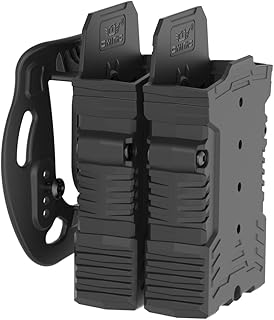 Double ar15 Mag Pouch Paddle M4 M16 Double Magazine Holder Polymer Dual Stack Mags Omitac Magazine Holder - OMITAC