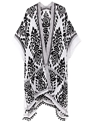 Image of Breezy Lane Kimonos for Women Swimsuit Coverups Beach Cover Up Swimwear Cardigan Summer