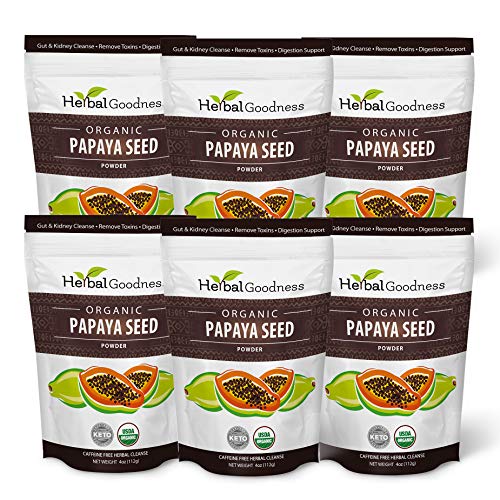 Papaya Seed Powder 100 Pure USDA Organic NonGMO Verified Kosher