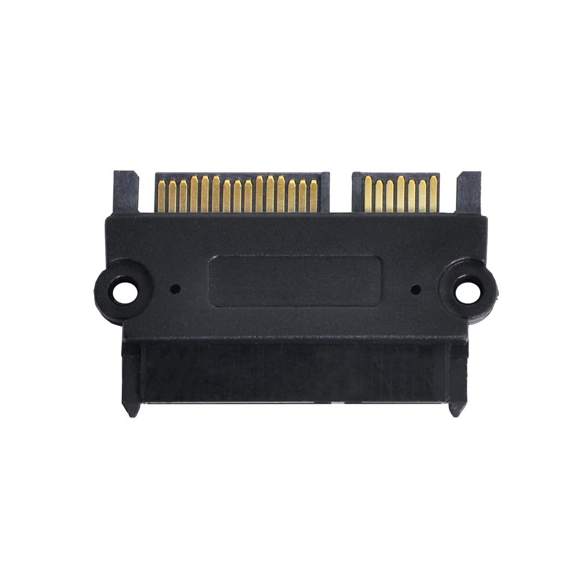 3.5 y 2.5 pulgadas SATA 22Pin 7+15 macho a SATA 22P 7+15 hembra para disco SSD adaptador convertidor de extensión con agujeros para tornillos 2