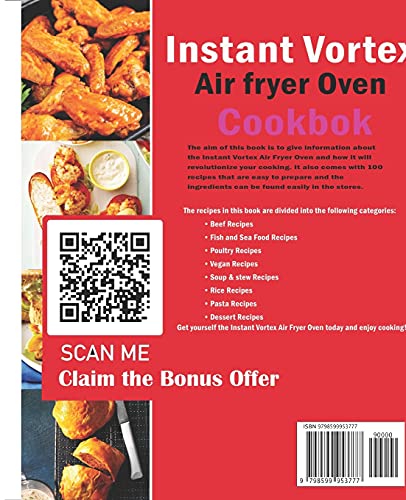 Instant Vortex Air Fryer Oven Cookbook #2021: 600 Affordable Recipes to Master Your Everyday Cooking