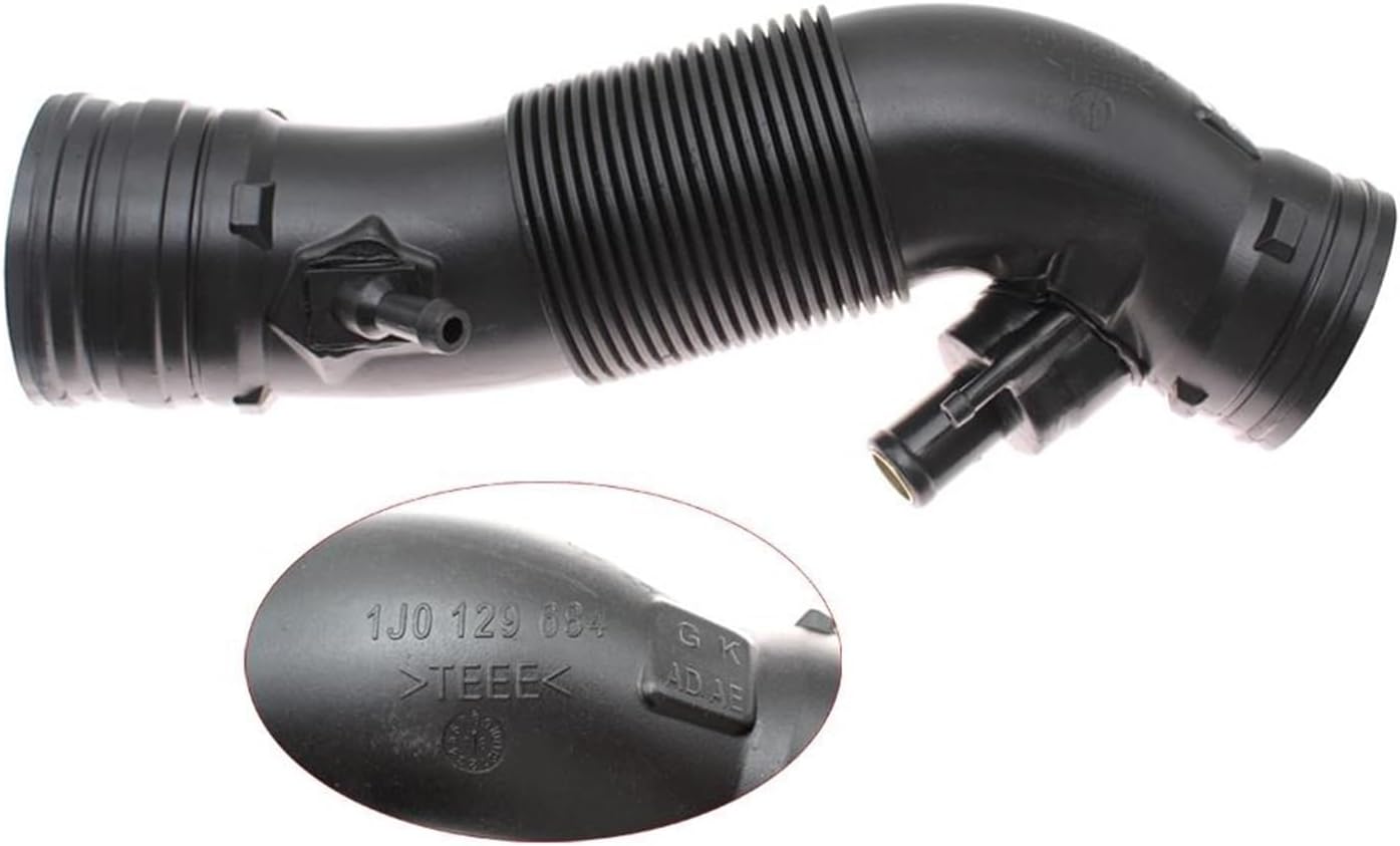 Engine Air Intake Hose 1J0129684G Fits 1999 2000 2001 Compatible For VW Jetta Golf 2.0 1J0 129 684 G K(28CM)