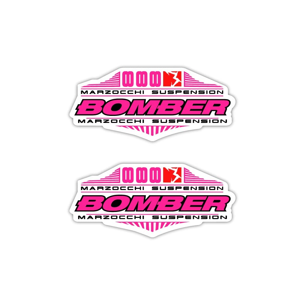 Adesivi Forcella Bici Marzocchi - Per E-Bike Bomber Z2, Design Star Sam - Foto 9