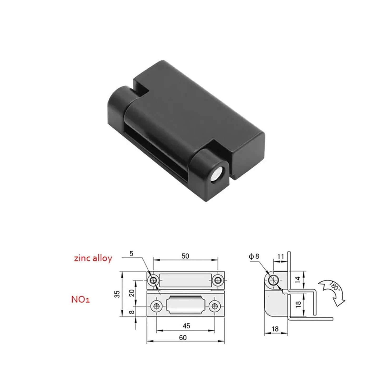 Mechaniczna szafka elektroniczna obudowa instrumentu skrzynka zawiasów drzwi przełącznik sprzęt przemysłowy część sprzętowa (B)