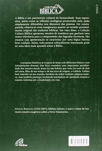 Jesus, Hebreu da Galileia: Pesquisa histórica