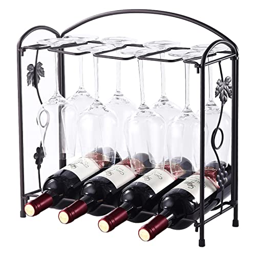 Soporte para botellas de vino TPARIS para 4 botellas miniatura 1
