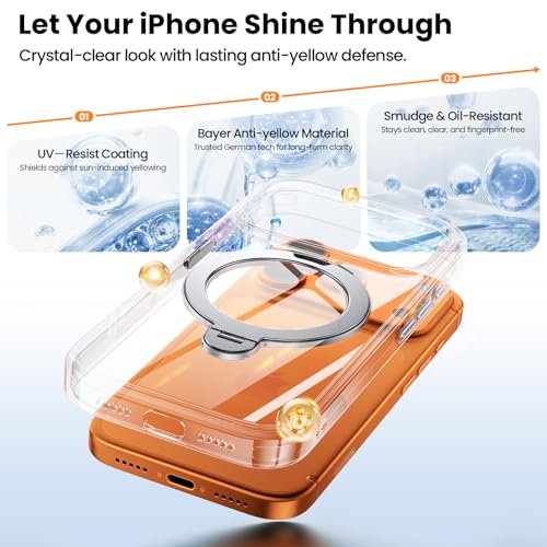Coque iPhone 17 Pro Max MagSafe protège objectif et écran contre les chutes