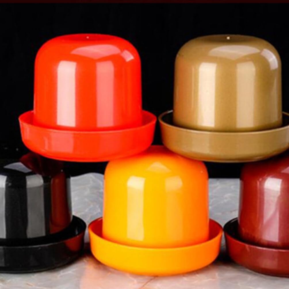 VICASKY 5 Sets of Bar Dice Cup Ktv Dice Box Felt Lining Thicken Design Anti-Cheating Fun Game