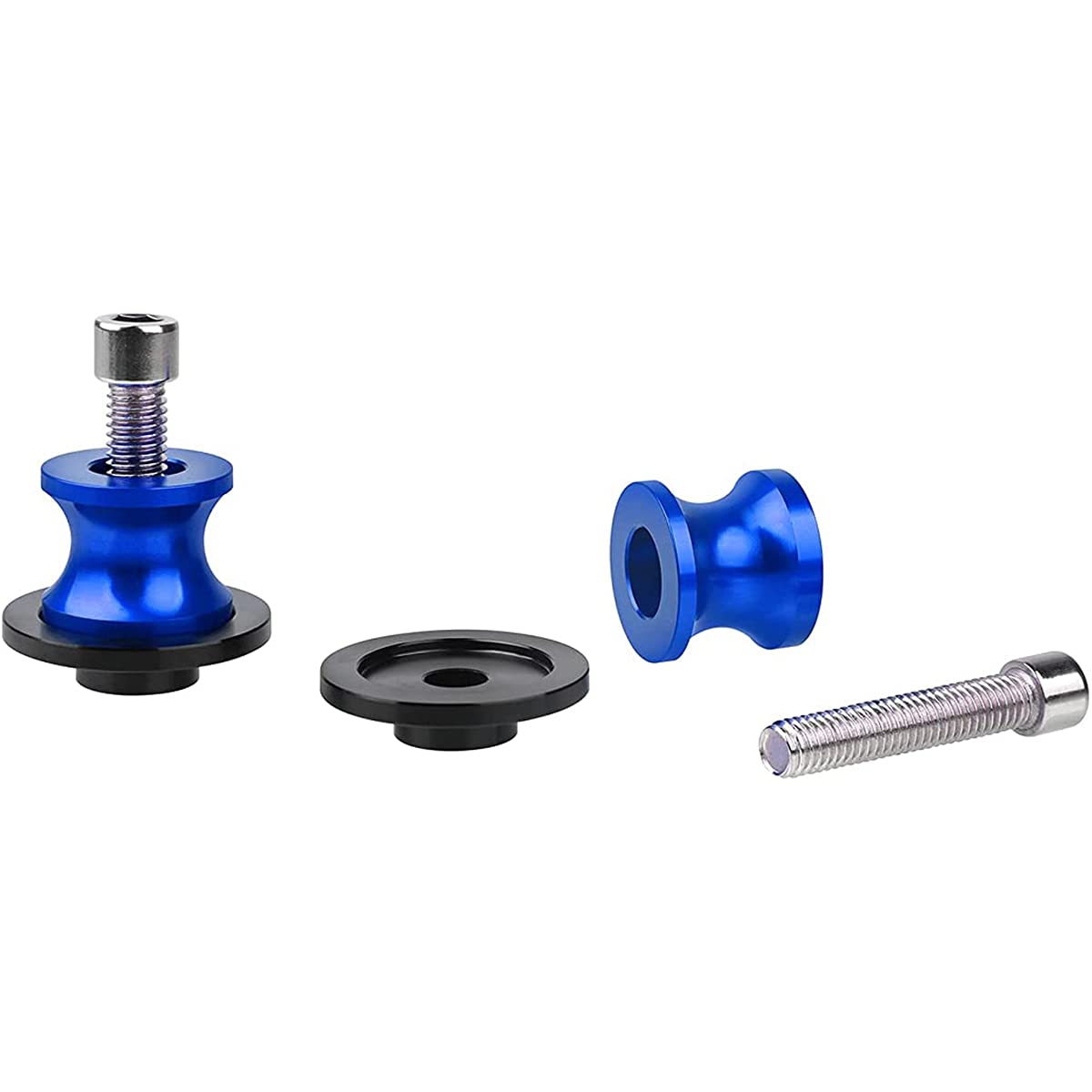 ZESIDIMO 2pcs nottolini M6 per yamaha tracer 9 Tracer 900/GT Tracer 700/GT Tracer 900 700 7 9 GT 2020 2021 2022 accessori moto forcellone cavalletto alzamoto (Blu
