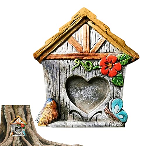 Porta do jardim de fadas | Mini Fairy Houses Acessórios de Jardim - Portas de fada de para decoraçõe