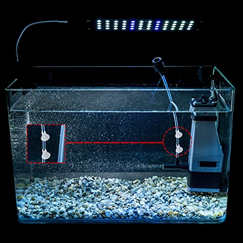 TEHAUX 20 PCS Aquarium Ventosas Ventosas Clipes de Tubos de Mão Braçadeiras Tampão Bomba de Sucção d