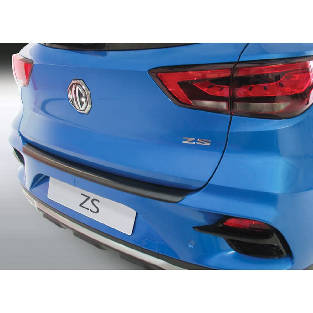 RGM ABS Rear bumper protector compatible with MG ZS (EV) Facelift 2021- Black