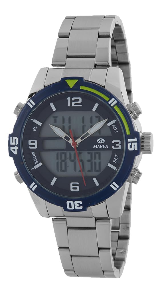 Marea Reloj Niño B35362/3 Metal 37mm Cuarzo Azul Rojo 5ATM Auriculares Bluetooth