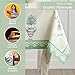 Maison d' Hermine Table Cloth Rectangle Table 100% Cotton 60 x 90 Inches Tablecloth Reusable Decorative for Dining Kitchen Room Farmhouse Home Easter Decorations Spring Summer - Jardin Du Roy