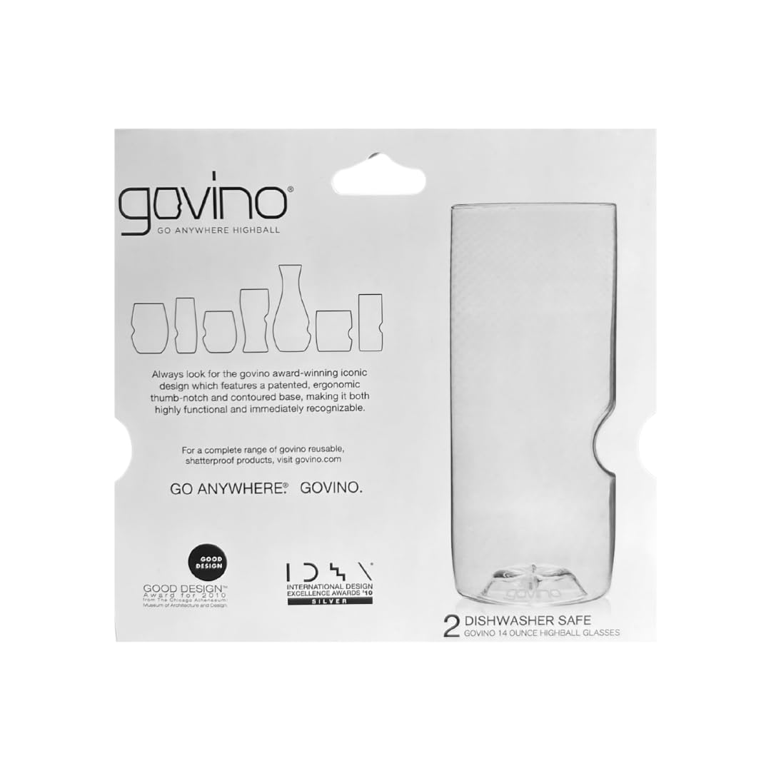 govino Highball 14oz 2 Pack