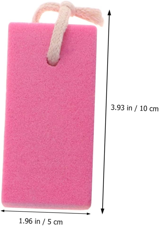 12pcs Pumice Foot Exfoliators Dead Skin Remover for Men Women Durable Bath Scrub Random Colors Easy to Hold for Smooth Feet Care