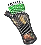 ZSHJGJR Archery Arrow Quiver Crossbow Arrow Quiver Hip Arrow Pocket Holder Waist Hanged