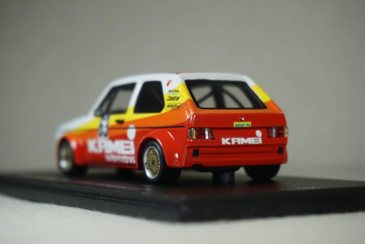 Amazon | 1/43 ニュルブルクリンク 1000km spark ミニカー Golf MK1#63 
