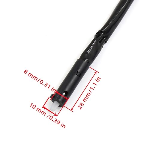 Miniatura 2 de GY6 Interruptor de freno de tambor Interruptor de freno GY6 Interruptor de luz de freno GY6Brake Interruptor de cable, aplicable a ciclomotores de