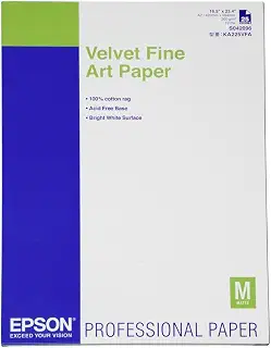 セイコーエプソン 写真用紙 Velvet Fine Art Paper (A2/25枚) KA225VFA
