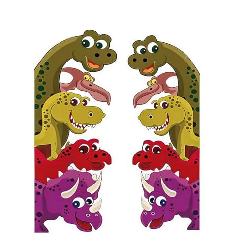 Vinilos Decorativos Dinosaurios 2 Piezas 90x30 cm miniatura 1