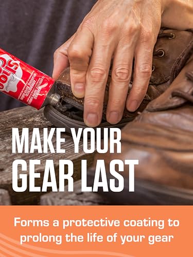 SOF SOLE Original Shoe Goo - 3.7 fl oz Tube - Clear Shoe Glue - Repairs Soles, Heels, Patches Small Holes - Bonds on Contact, Dries Within 24 Hrs, Waterproof - Works on Leather, Rubber, Vinyl, Canvas - Image 6