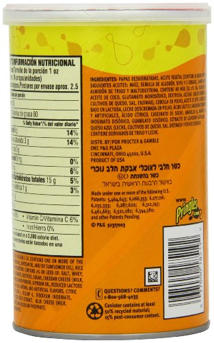 Pringles Cheddar Cheese Crisp Flavor, 2.61-Ounce (Pack Of 12) #TOP3
