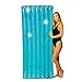 Poolcandy Blue Glitter Deluxe Raft - Giant Inflatable Swim Raft - Perfect for The Beach, Lake, or Pool - Glitter Shines and Sparkles in The Sun - 74" Standing Over 6 Feet Tall