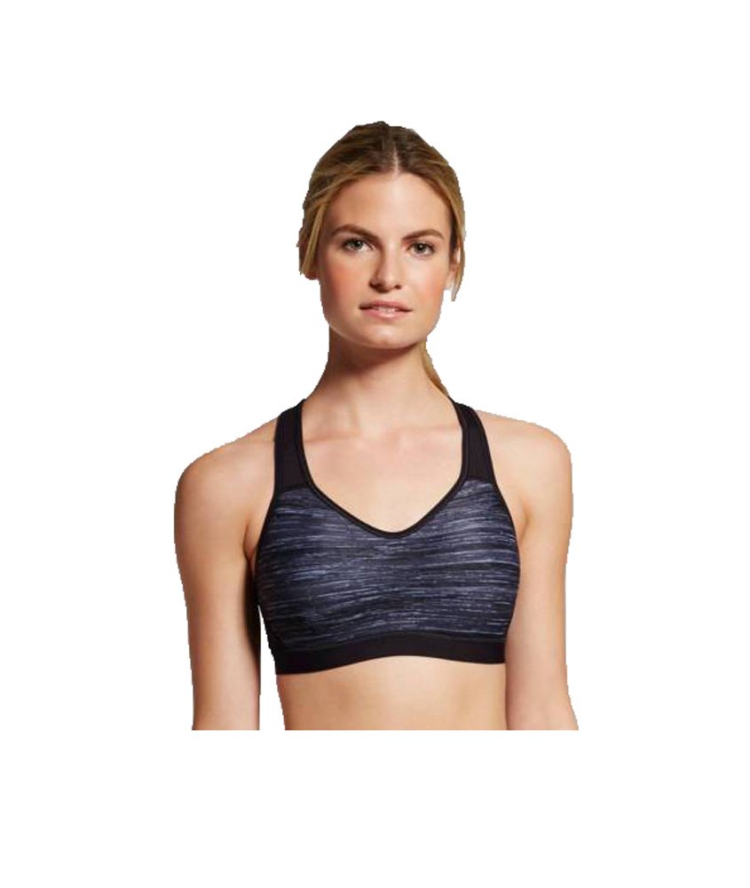 C9 Women Smooth Sports Bra Power Shape Med. Support Concealing Petals