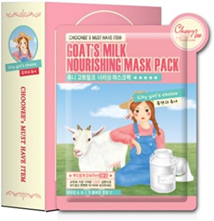 Choonee Goat's Milk Nourishing Mask Pack (25ml X 10EA)