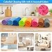 lucdnc Microfiber Cleaning Cloths 16 Pack 8 Color Cleaning Rags for Housekeeping Home Kitchen Bathroom Car,11.5