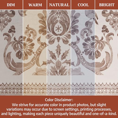 Maison d' Hermine Table Cloth Rectangle Table 100% Cotton 60 x 90 Inches Fall Tablecloth Reusable Everyday Use for Thanksgiving Christmas Decorations Dining Farmhouse Party (Allure) - Thumbnail 6