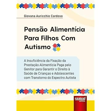 Capa do livro Pensão Alimentícia para Filhos com Autismo