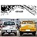 nasASLK Pegatina de Coche, película de Vinilo DIY para calcomanías en el Maletero, Adecuada, Apta para Accesorios de vehículos Todoterreno Nissan NAVARA NP300 Ford Ranger