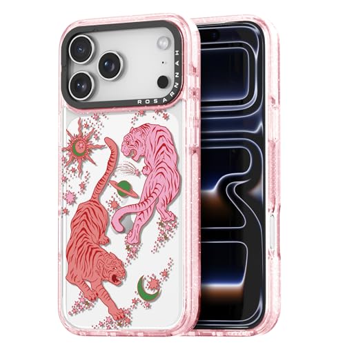 Coque iPhone Pro antichoc 2m Rosarnnah protection intégrale pailletée