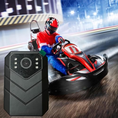 Cámara 4K Mini Body Body Con 32 GB - 6-8 Horas Cámaras De La Cámara De La Tarjeta De Vida De La Vida De La Batería Con Grabación De Audio Y Video | Cam Boddy Accesorio Multifunción Para Seguridad Y Ot - imagen 3