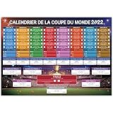 【Material Premium]: nuestros mapas de pared de la Copa del Mundo 2022 están impresos en papel de alta calidad resistente al envejecimiento. El póster de la tarjeta de pared de la Copa del Mundo contiene todo lo que necesitas para mantenerte al día de lo que ocurre en el torneo. El cuadro perfecto para que tus hijos registren los resultados del concurso.