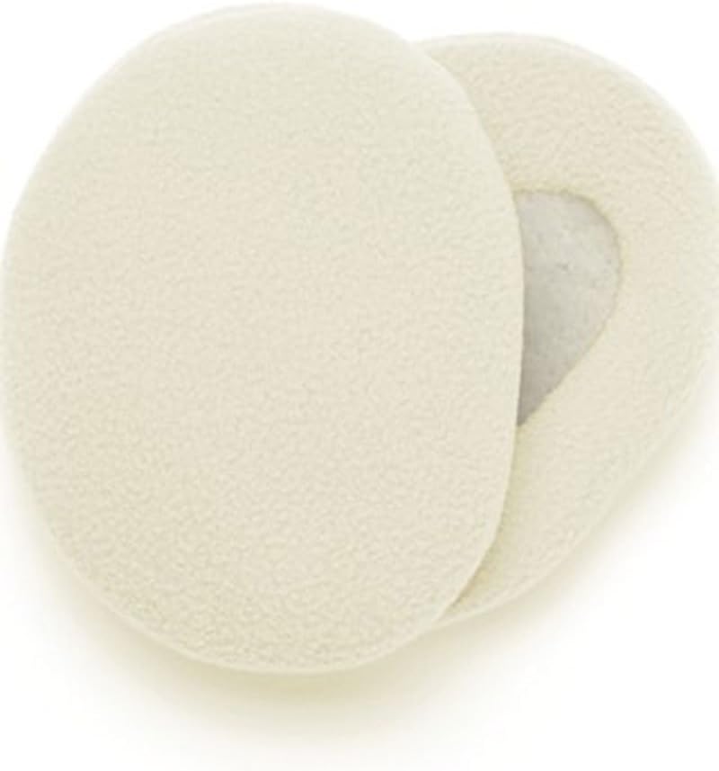 Sprigs Earbags Animal Print with Thinsulate,Large,Cream