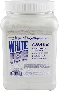 White Ice Chalk, Dog Cosmetics, Groom Like a Professional, Natural Look, Easy to Apply and Blend, Does Not Contain Bleach or Peroxide, Made in The USA, 8 oz
