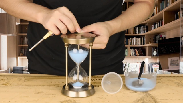 Amazon.com: DIY Sand Timer, Brass Empty Hourglass for Wedding Sand