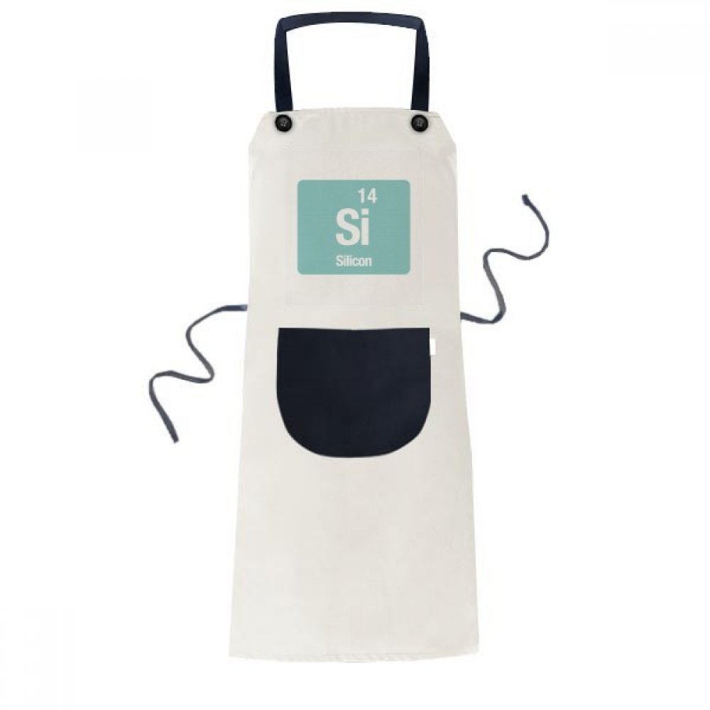 Tablier de cuisine à poche silicium pour protéger vos vêtements des taches