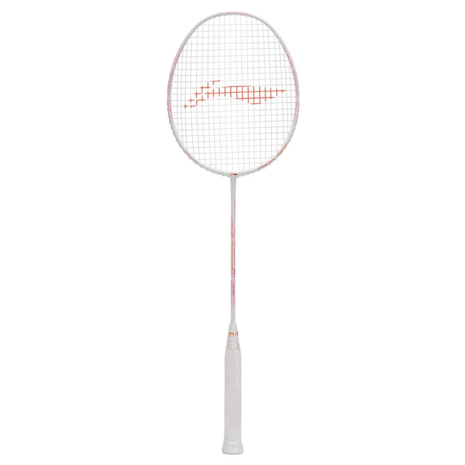 Li-Ning Windstorm 79-S Unstrung Badminton Racquet, White/Copper