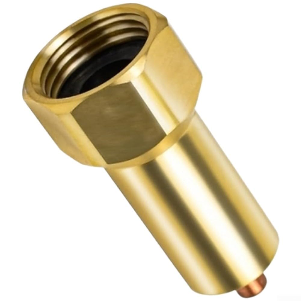 Válvula de grifo de latón resistente a las heladas, rosca Cali de 3/4 pulgadas, protección automática contra congelación, ideal para invernar mangueras de jardín y fontanería al aire libre