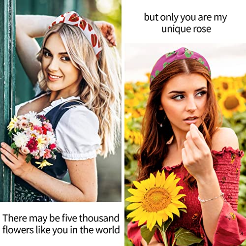 Velscrun 12 Pack Fashion Headbands For Women Girls Non Slip Wide Head Bands Cute Boho Knotted Hair Bands For Women's Hair Band Hair Accessories Hair Hoops Birthday Gifts For Women #TOP2
