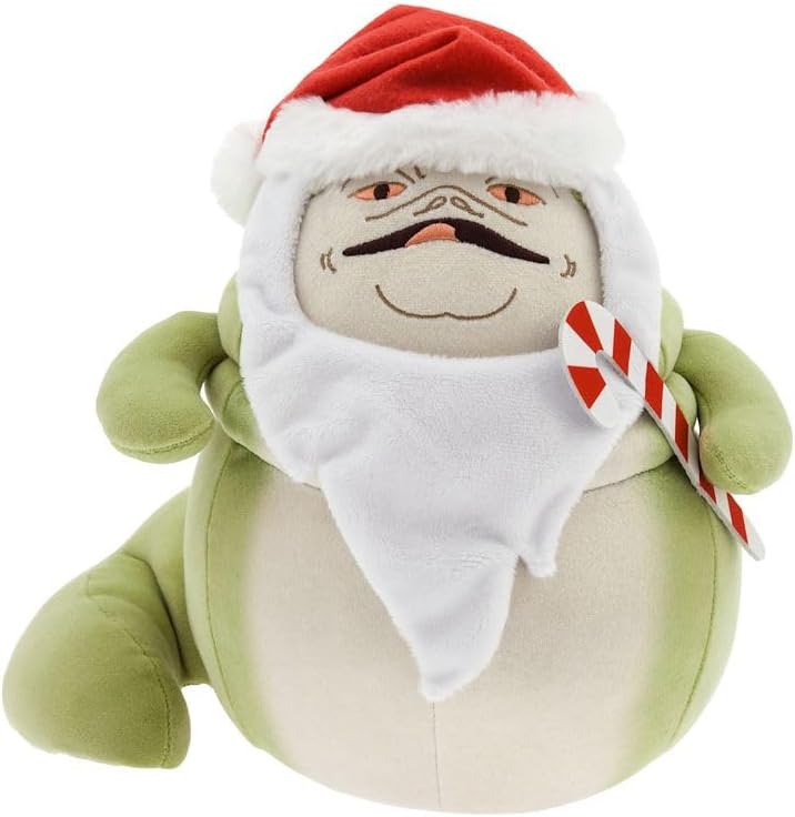 Disney Store Official Holiday Plush – Jabba The Hutt Stuffed Animals with Embroidered Details, Plush Sculpting Christmas Collection Soft Toys. Suitable for All Ages.