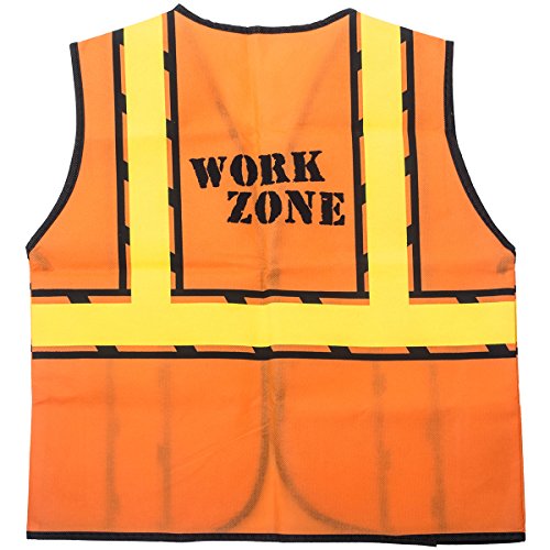 Tigerdoe Construction Costume For Kids - Construction Hat And Costume Vest - Dress Up Accessories For Children (Construction Hat And Vest Costume) #TOP2