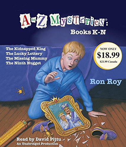 A to Z Mysteries: Books K-N: The Kidnapped King; The Lucky Lottery; The Missing Mummy; The Ninth Nugget Audio CD – Unabridged, 9 October 2012