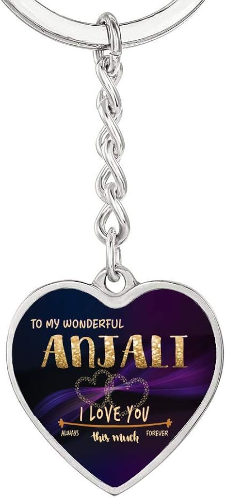 Anjali Silver Chain With Name Locket Anjali Name Bracelet 2025