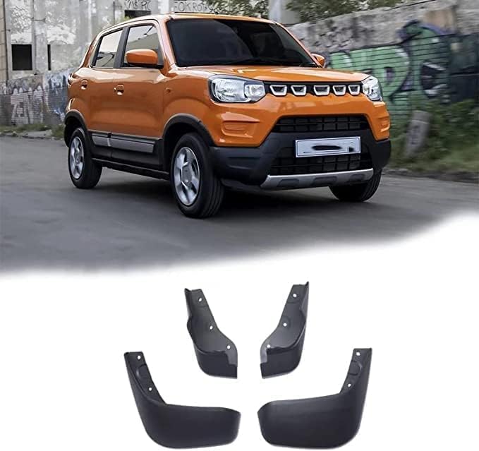 Guardabarros Suzuki S-presso 2020-2022 delanteros y traseros de goma sin taladrar
