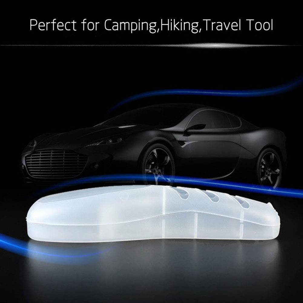 Transparently Portable Travel Men Manual Razor Protector Plastic Box Cover Container Storage Shaver Holder Protector Case Organizer,Electric Shavers,Razor Cover